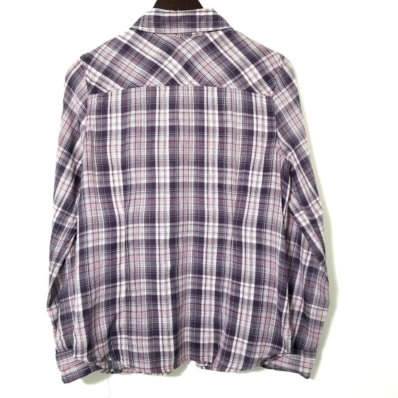 SO Pink & Purple Plaid Button Down - Picture 5 of 5